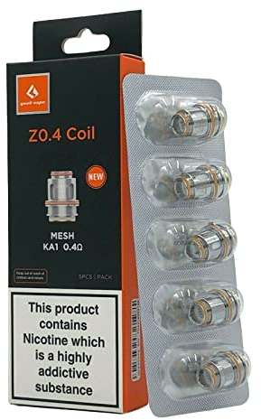 Geekvape Zeus Z0.4 Coils - 5er Pack [0,4ohm Mesh] je 1 50g