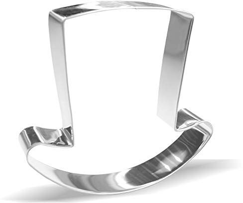 Keewah 10,1 cm große Zylinderhut Ausstechform aus Edelstahl, 1 Stück