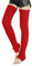 Leotruny Damen Winter Dicker Strick Extra Lang Oberschenkelhoch Stulpen - Rot - Medium