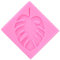 Lebensmittelform Monstera Blattform Kieselgelform Kreative Schokoladenform Keks Backform Multifunktion Selbstgemachte DIY Handwerk Kuchen Dekorieren Werkzeuge für Fondant Zucker Ton Seife