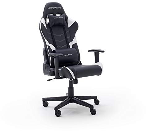Robas Lund DX Racer P188 Gaming Stuhl Bürostuhl Schreibtischstuhl mit Wippfunktion Höhenverstellbarer Drehstuhl PC Stuhl Ergonomischer Chefsessel