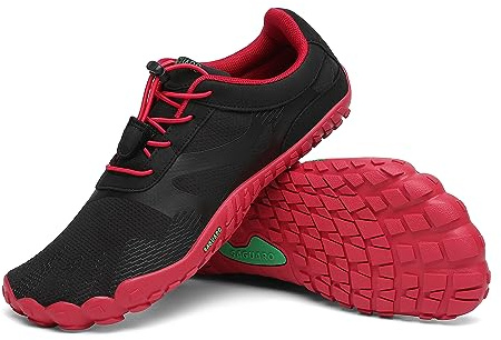 SAGUARO Chaussures Minimaliste Homme Femme Barefoot Shoes Chaussures Pieds Nus Antidérapantes Barefoot Chaussures de Trail Chaussure Randonnée pour Semelle Zero Drop EU GR.36-48