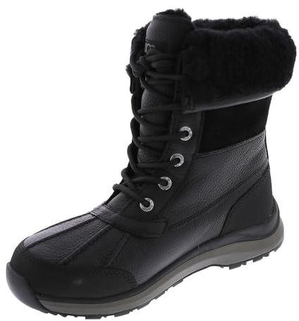 UGG Damen Adirondack Stiefel III Schneestiefel, Schwarz/Schwarz, 40.5 EU
