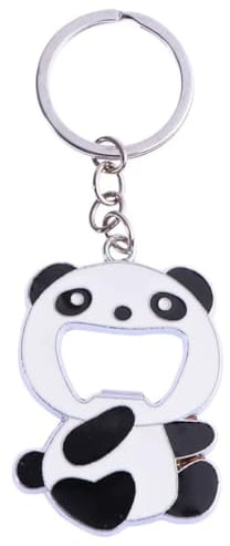 LIDOUK Panda Bottle Opener Keychains - Cute Chinese Panda Beer Wine Beer Bottle Opener Lid Lifters