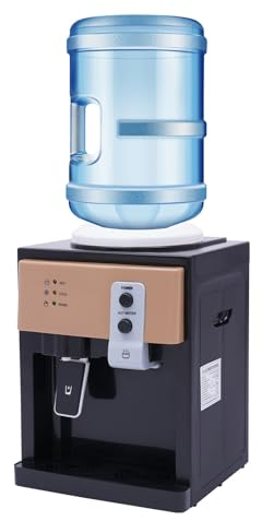 Dispensador de agua eléctrico, 550 W, máquina de agua fría/caliente, dispensador de agua fría, dispensador de agua fría de 8 ~ 95 ℃, dispensador de agua potable para casa, oficina, dormitorio, salón