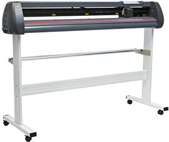 otmechl Schneideplotter 1350 mm Schnittbreite Plottermaschine, 10-800 mm/s Folienschneider, 3 Klingen Folienplotter Cutting Plotter Foliendrucker mit Signmaster Software für Schilder & Dekorationen