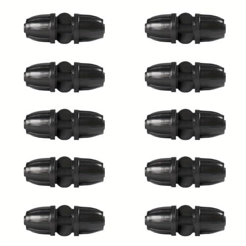 Lot de 10 raccords d'irrigation de 5/16 pour connecteurs barbelés de tuyau d'arrosage de 11 à 12 mm