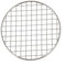 Round BBQ Grill Mesh,Stainless Steel Mesh Barbecue Net Multi-purpose Barbecue Racks Tray Cross Wire Round Steaming Cooling Rack(280MM)