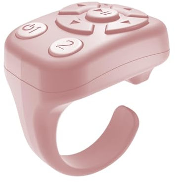 Scrolling – App-Seitenwender | Remote-Scrolling- -Clicker | Page Turner Remote Clicker Wiederaufladbarer Fernbedienungsring Für Phone Pad Camera Selfie Video Streaming Fotos