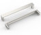 FURNIWARE 10 Stück Möbelgriffe, Gebürstetes Satin-Nickel 160mm Lochabstand Schrankgriffe Küchengriffe Griffe Möbel Schubladengriffe Griffe für Küchenschränke Schränke Schubladengriffe