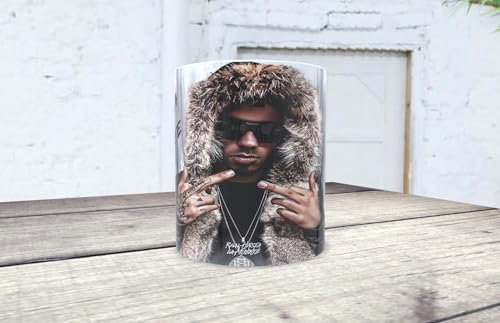 La Huella Personalisierte Tasse Anuel Real bis zum Tode – für alle Fans dieses großartigen Musikers.