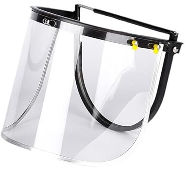 MagiDeal Visiera protettiva di ricambio per il viso, pratica, trasparente, facile da usare, solida, protezione per il viso, protezione dagli schizzi per tagli