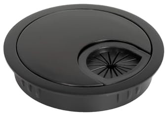 Eigentlich Kabeldurchlass Kabeldurchführung rund, 60mm, Schwarz