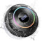 Hupoaf Shower Speaker Bluetooth,Waterproof Speaker IPX7,360 Surround Sound Portable Bluetooth Speaker with Dynamic Lights for Bathroom, Outdoor, Kayak, Travel, Beach