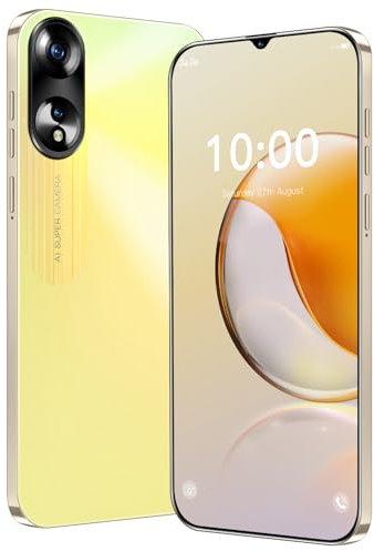 Fine Life Pro Entsperren Telefon, 5.0-Zoll-Bildschirm，Dual-Kameras, Dual-SIM-Karten, 2GRAM+16GROM/TF128GB, unterstützt 4G LTE FDD TDD，geeignet für Anfänger(T25gold)