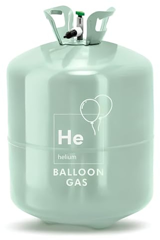 Bouteille d'hélium jetable pour ballons, mariage, Saint-Valentin, fêtes d'anniversaire, fête, occasion spéciale (100 ballons)