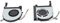 Haofy TUF Gaming A15 FA506IV FA506IH FX506IU FX506LH Laptop CPU GPU 4 Pin Sostituzione Efficiente Silenziosa, Dispositivo di Raffreddamento del Laptop per gli Impiegati