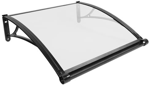 Tenda da sole per finestra e porta, montata a parete, per finestre esterne, per terrazze, verande, finestre, balconi, 82 x 77 x 29 cm