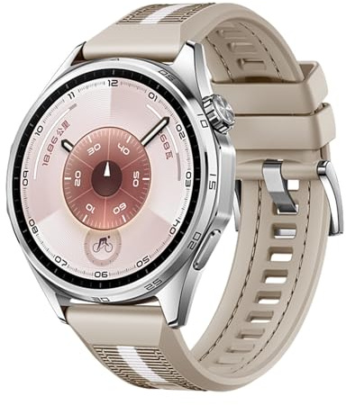 INF GT6 Uhrenarmband aus gewebtem Silikon, 46 mm, kompatibel mit Huawei Watch-Serie