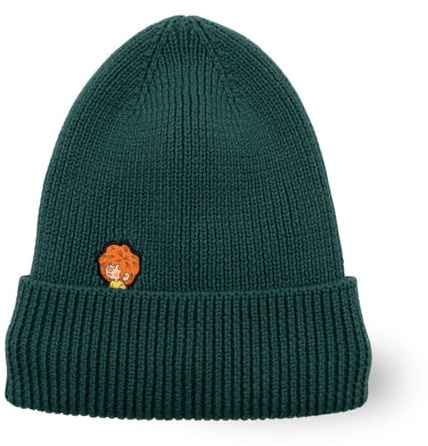 Bavariashop | Pumuckl Beanie, Baumwolle mit Fleece-Futter | Wintermütze, Rippstrick, Elastische Passform | Mütze mit Weblabel | Unisex