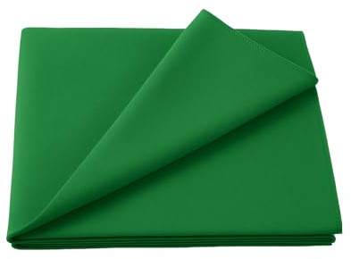 Walimex pro Stoffhintergrund 2,85 x 6 m Chroma grün, Fotohintergrund aus Polyester 130 g/m², Hintergrund aus Stoff mit Tunnel für Hintergrundsystem, ideal für Fotostudio