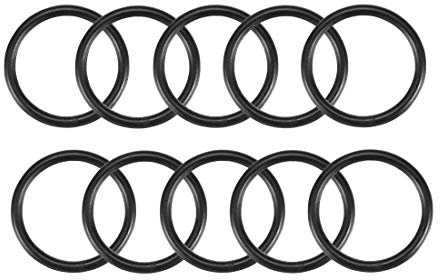 sourcing map O Ringe Dichtungsringe 20x16x2mm NBR 10 Stück | Wasserhahn Spülventile Waschbecken Duschablauf Hydraulik Rohrschlauch Rund Gummi Dichtung O Ring Seals Unterlegscheibe