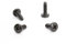 121AV Screw Taptype BH,+,S,M4,L12,ZPC(BLK),SWR for Samsung UE40S9 Curved 4K Ultra HD Smart TV, 40