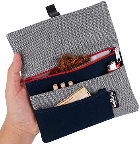 Astuccio portatabacco di stoffa - Borsello porta tabacco Alamar