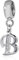 Charm-Anhänger aus 925er-Sterlingsilber, Buchstaben- und Initialen-Charms, Jahrestags- und Wort-Anhänger, passend für Pandora-Armbänder, Sterling-Silber Silber