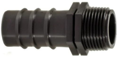 Raccordo portagomma maschio 1/2 x 16mm