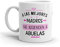 Kembilove Taza regalo día de la madre – Tazas Desayuno para Abuela con Mensaje de amor – Regalos originales para madres y abuelas – Regalo para abuelas – Tazas originales