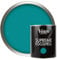 Vintro Paint | Teal Eggshell Paint | for Walls | Wood | Trim | Satin Furniture Paint | Interior & Exterior Use. 1 Litre (Teal)