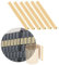 KADAX Lot de 6 rails de serrage pour bandes brise-vue, clips de fixation en plastique, bandes de serrage, clips pour film de clôture, clips d'extrémité (lot de 6, crème)