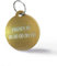 Hundemarke zur Personalisierung für Hunde und Katzen - Gravierte, Personalisierbare Medaille - 7 Farben Verfügbar (Klein Rund-27 mm, Gold)