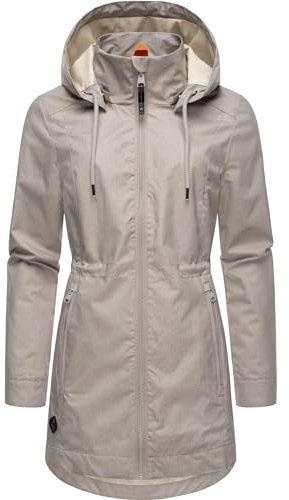 Ragwear Damen Übergangsmantel Dakkota II Bone Gr. L