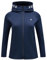 Peak Performance Damen Rider Hoodie Jacke, Blue Shadow, XS