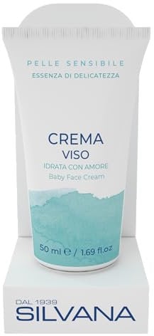 Crema Idratante Viso per Bambini da 50ml con Estratti Naturali