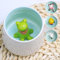 Bocguy Tasse 3D, tasse grenouille, tasse mignonne animal, tasses en céramique, tasse 3D mignonne, tasses amusantes, cadeaux pour Noël, anniversaire (350 ml)