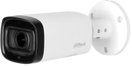 Dahua. 4K HDCVI lite Serie Bullet Kamera mit 8 Megapixel und 2.7-13.5mm Objektiv. Integrierte Infrarotbeleuchtung bis zu 80m. SmartIR. CVI/TVI/AHD/CVBS Ausgang (auswählbar). 12 VDC. IP67