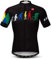 Men's Cycling Jerseys Tops Biking Shirts Short Sleeve Breathable Full Zipper Bike Clothing L