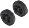 Ruote di ricambio per barbecue con coperture, disponibili in set da 2 o 4 per comodità (2 pezzi)
