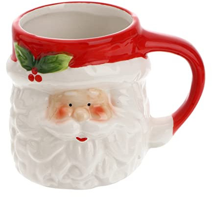 PEPLAYTAL Tazza Natale con Design Natale per Bevande Calde e Fredde per Feste e Regali Atmosfera Festiva