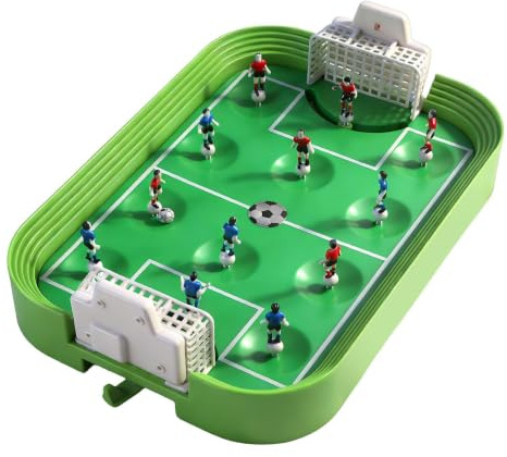 Football Table Game - Bonding Through Play Interactive Fun Player Toys, Football Games Board | for Layers Boys Kids Aged 3-12 Families Indoor Home Room Birthday