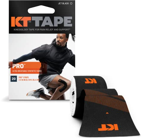 KT Unisex – Erwachsene Pro Bandagen, Jet Black, One Size