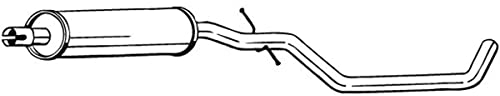 Bosal 281-735 Mittelschalldämpfer