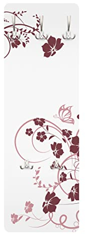 Bilderwelten Garderobe Blumen - Apricot Blossom - Modern, Größe HxB:105cm x 34cm