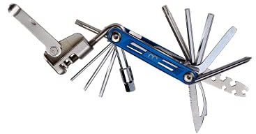 BBB Cycling Prime Fold Extra-Large Folding Multi-Tool for Bikes, Blue-Extra Large