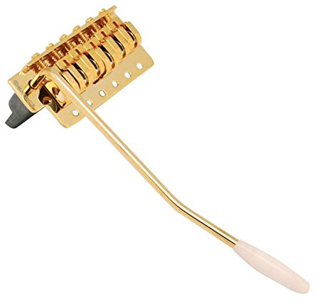 Babicz Full Contact Hardware FCH Z Series 6 Hole Strat Tremolo Wide Electric Guitar Bridge (FCHZ6STWGD)