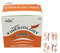 Original Nasara Kinesiologie Tape 5m x 5cm Set inkl. ATC Anleitung mit Klebetechniken - Kinesiotape, Sporttape, Fitnesstape, Tapes - Wasserfest & Atmungsaktiv Orange