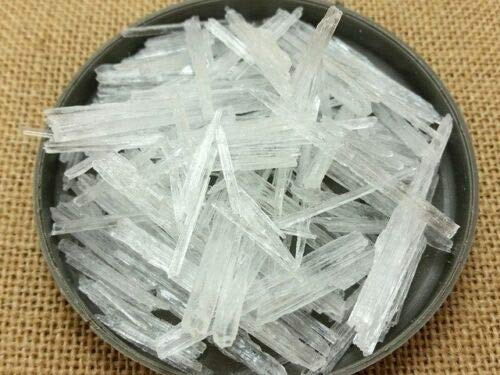 Natural Menthol Crystals Aromatherapy Relieves Congestion Blocked Nose Cold Flu Sinus from Turkey (25g)